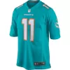 Men Miami Dolphins DeVante Parker #11 Nike Game Jersey - jerzelite