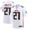 Men Atlanta Falcons Gurley II #21 Nike White Game Jersey - jerzelite