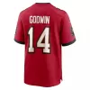 Men Tampa Bay Buccaneers Chris Godwin #14 Nike Red Game Jersey - jerzelite