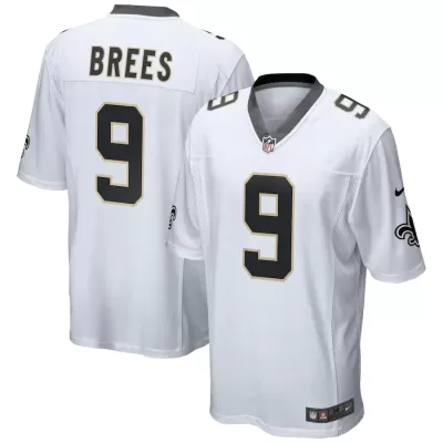 Men New Orleans Saints Drew Brees #9 Nike White Game Jersey - jerzelite