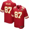 Men Kansas City Chiefs Travis Kelce #87 Nike Red Game Jersey - jerzelite