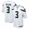 Men Seattle Seahawks Russell Wilson #3 Nike White Game Jersey - jerzelite