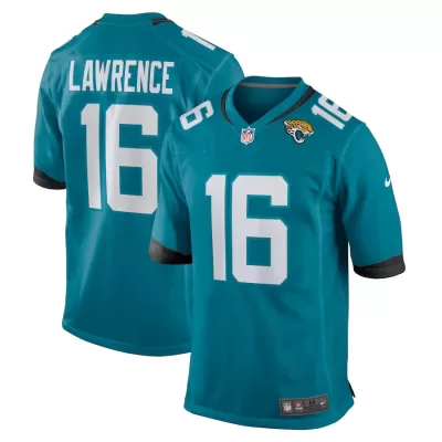 Men Jacksonville Jaguars Trevor Lawrence #16 Nike Green Game Jersey - jerzelite