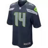 Men Seattle Seahawks DK Metcalf #14 Nike Navy Game Jersey - jerzelite