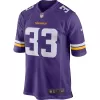 Men Minnesota Vikings Dalvin Cook #33 Nike Purple Game Jersey - jerzelite