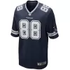 Men Dallas Cowboys CeeDee Lamb #88 Nike Navy Game Jersey - jerzelite