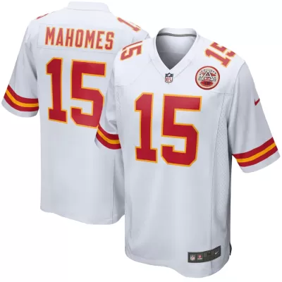 Men Kansas City Chiefs Patrick Mahomes #15 Nike White Game Jersey - jerzelite