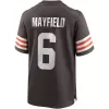 Men Cleveland Browns Baker Mayfield #6 Nike Brown Game Jersey - jerzelite