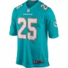 Men Miami Dolphins Xavien Howard #25 Nike Game Jersey - jerzelite