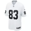 Men Las Vegas Raiders Darren Waller #83 Nike White Game Jersey - jerzelite