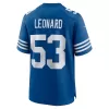 Men Indianapolis Colts Darius Leonard #53 Nike Royal Game Jersey - jerzelite