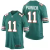 Men Miami Dolphins DeVante Parker #11 Nike Game Jersey - jerzelite