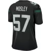 Men New York Jets C.J. MOSLEY #57 Nike Black Game Jersey - jerzelite