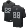 Men Las Vegas Raiders Raiders AXL #88 Nike Black Game Jersey - jerzelite