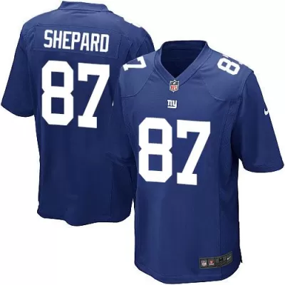 Men New York Giants Giants SHEPARD #87 Nike Game Jersey - jerzelite