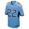 Men Tennessee Titans Derrick Henry #22 Nike Light Blue Game Jersey - jerzelite