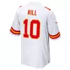 Men Kansas City Chiefs Tyreek Hill #10 Nike White Game Jersey - jerzelite