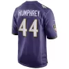 Men Baltimore Ravens Marlon Humphrey #44 Nike Purple Game Jersey - jerzelite