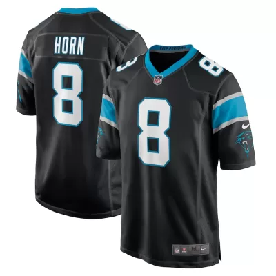 Men Carolina Panthers Jaycee Horn #8 Nike Black Game Jersey - jerzelite