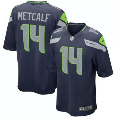 Men Seattle Seahawks DK Metcalf #14 Nike Navy Game Jersey - jerzelite