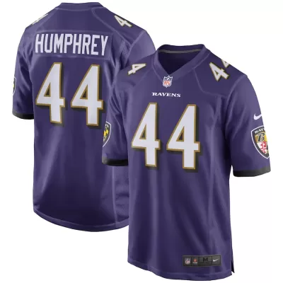 Men Baltimore Ravens Marlon Humphrey #44 Nike Purple Game Jersey - jerzelite