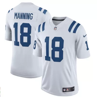 Men Indianapolis Colts Peyton MANNING #18 Nike White Game Jersey - jerzelite