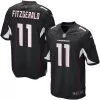 Men Arizona Cardinals Larry Fitzgerald #11 Nike Black Game Jersey - jerzelite