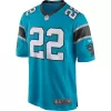 Men Carolina Panthers Christian McCaffrey #22 Nike Blue Game Jersey - jerzelite