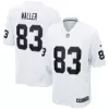 Men Las Vegas Raiders Darren Waller #83 Nike White Game Jersey - jerzelite