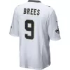 Men New Orleans Saints Drew Brees #9 Nike White Game Jersey - jerzelite