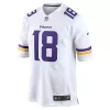 Men Minnesota Vikings Justin Jefferson #18 Nike White Game Jersey - jerzelite