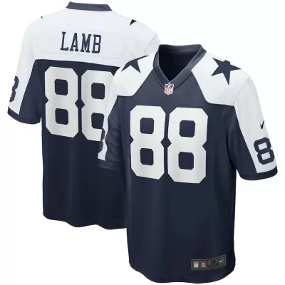 Men Dallas Cowboys CeeDee Lamb #88 Nike Navy Game Jersey - jerzelite