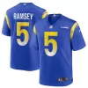 Men Los Angeles Rams Rams RAMSEY #5 Nike Royal Game Jersey - jerzelite