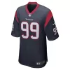 Men Houston Texans J.J. Watt #99 Nike Navy Game Jersey - jerzelite