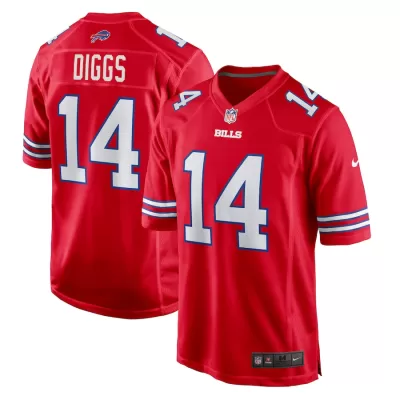 Men Buffalo Bills Stefon Diggs #14 Nike Red Game Jersey - jerzelite