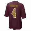 Men Washington Football Team Taylor Heinicke #4 Nike Game Jersey - jerzelite