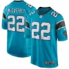 Men Carolina Panthers Christian McCaffrey #22 Nike Blue Game Jersey - jerzelite