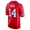 Men Buffalo Bills Stefon Diggs #14 Nike Red Game Jersey - jerzelite