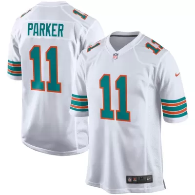 Men Miami Dolphins DeVante Parker #11 Nike White Game Jersey - jerzelite