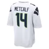 Men Seattle Seahawks DK Metcalf #14 Nike White Game Jersey - jerzelite