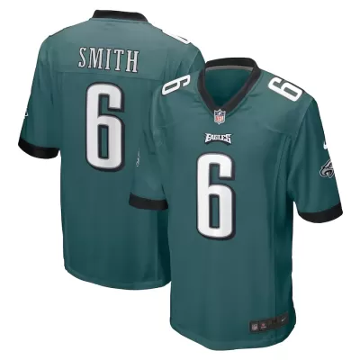 Men Philadelphia Eagles DeVonta Smith #6 Nike Green Game Jersey - jerzelite