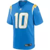 Men Los Angeles Chargers Justin Herbert #10 Nike Blue Game Jersey - jerzelite