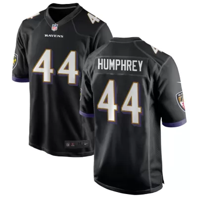 Men Baltimore Ravens Marlon Humphrey #44 Nike Black Game Jersey - jerzelite