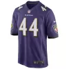 Men Baltimore Ravens Marlon Humphrey #44 Nike Purple Game Jersey - jerzelite