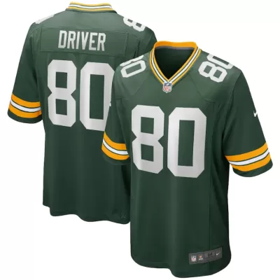 Men Green Bay Packers Donald Driver #80 Nike Green Game Jersey - jerzelite