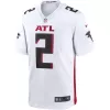 Men Atlanta Falcons Matt Ryan #2 Nike White Game Jersey - jerzelite