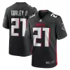 Men Atlanta Falcons Gurley II #21 Nike Black Game Jersey - jerzelite