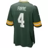 Men Green Bay Packers Brett Faver #4 Nike Green Game Jersey - jerzelite