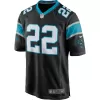 Men Carolina Panthers Christian McCaffrey #22 Nike Black Jersey - jerzelite