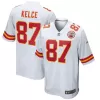 Men Kansas City Chiefs Travis Kelce #87 Nike White Game Jersey - jerzelite